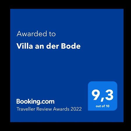 טאלה Villa An Der Bode מראה חיצוני תמונה